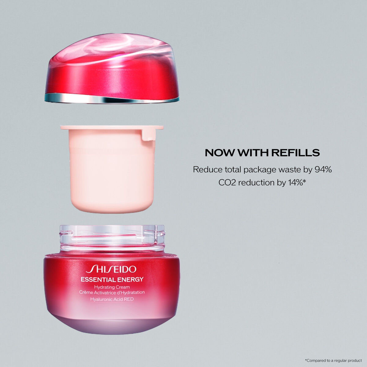 Mitrinošs krēms Shiseido Essential Energy 50 ml Uzpilde